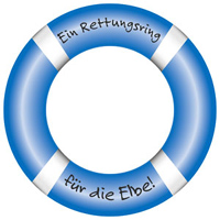 Ein Rettungsring für die Elbe, Logo Patenschaft